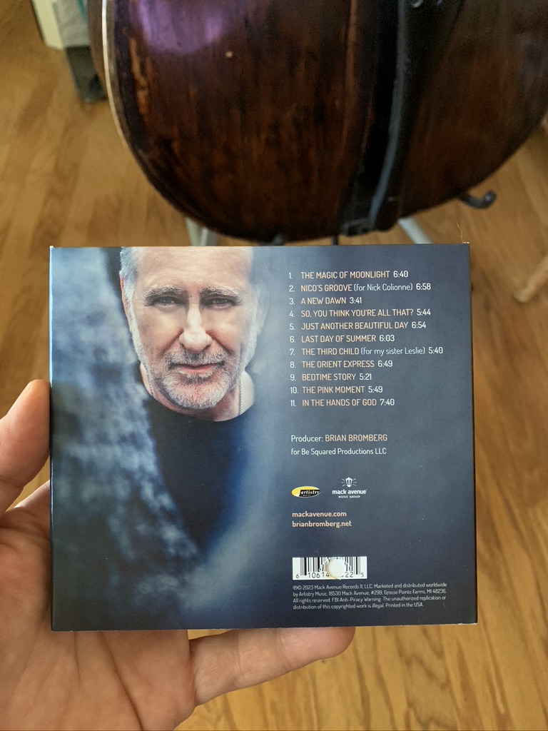 It's always so cool when you get the actual CD in the mail. Who knows if this will happen again as CD's are going away, but it's damn cool now! The Magic of Moonlight, July 28, baby!