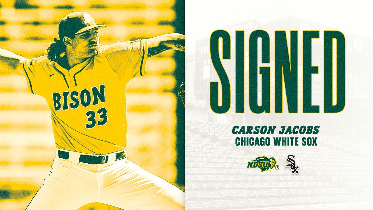 Off to the windy city!

Carson Jacobs has signed as a free agent with the <a href="/whitesox/">Chicago White Sox</a>!

📰: bit.ly/3JVw1WW