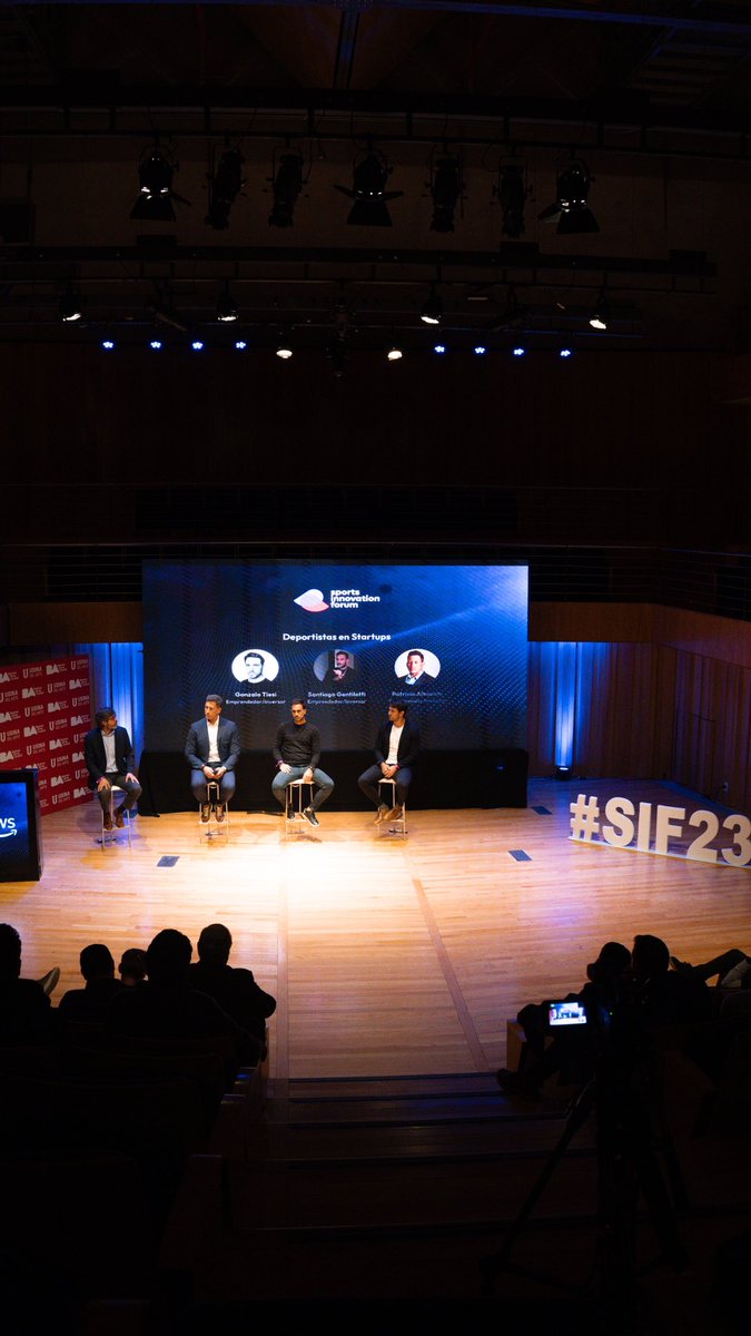 Ayer fui parte de @sportsinnovationforum 2023 en la <a href="/usinadelarte/">Usina del Arte</a>
Evento que reúne a la innovación y la tecnología dentro de la industria del deporte.
Participé como orador junto a <a href="/gonzatiesi/">GONZALO TIESI</a> y <a href="/patoalbacete/">Patricio Albacete</a> hablando sobre deportistas en Startups. 

#SIF23
