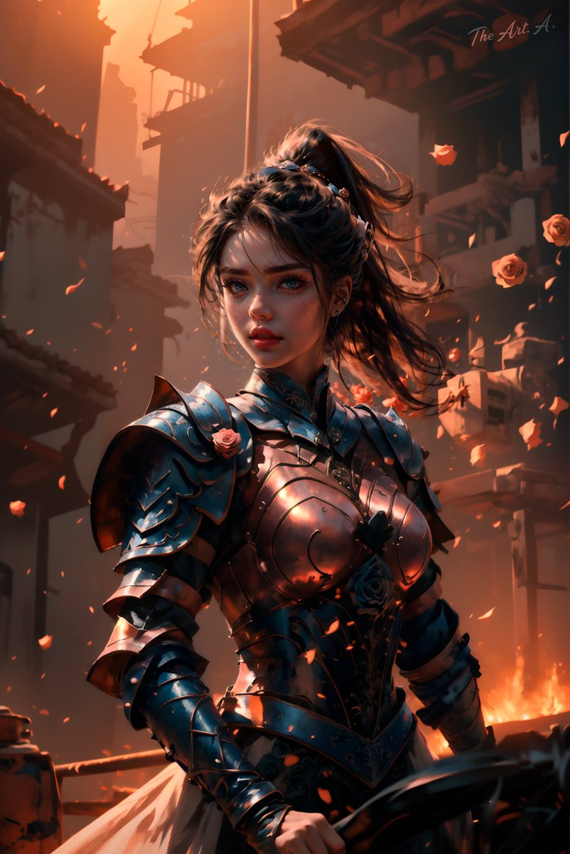 TAalgorithmist's tweet image. ❤️‍🔥 Fire ❤️‍🔥

#aiart
#aiartist
#aiartshow
#aiartwork
#aiartcommunity
#aigenerator
#generativeai
#digitalart
#digitalartwork
#digitaldrawing
#digitalillustration
#fire
#fantasyart
#fantasygirl
#girlportrait
#war
#illustration
#painting
#portraitbeauty
#princess
#quen