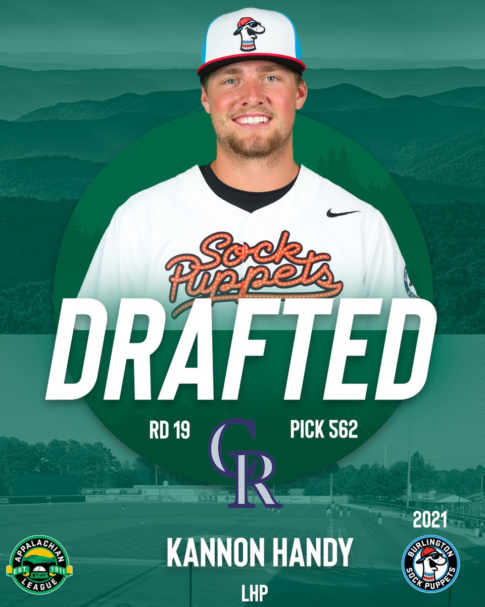 Day 3 of the 2023 #MLBDraft wrapped up with two more #AppyLeague alums getting the call in Rounds 18-19:

<a href="/anthonyy_imhoff/">anthony</a> ➡️ #WhiteSox
▪️2021 <a href="/KingsportAxmen/">Kingsport Axmen</a> 
 
<a href="/KannonHandy/">'kannon'</a> ➡️ #Rockies 
▪️2021 <a href="/GoSockPuppets/">Burlington Sock Puppets</a>