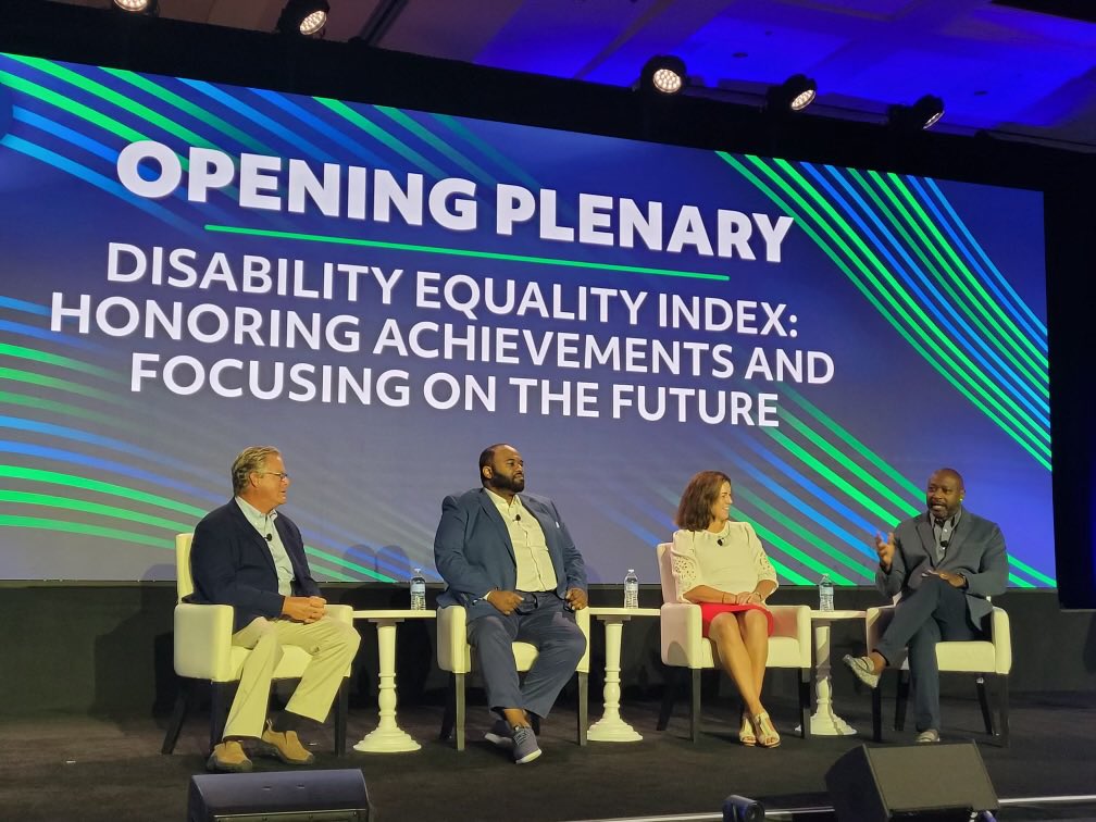 Proud to kickoff the 2023 @DisabilityIN Annual Conference in Orlando together with over 2,500 business partners of the disability rights movement! #DisabilityInclusion