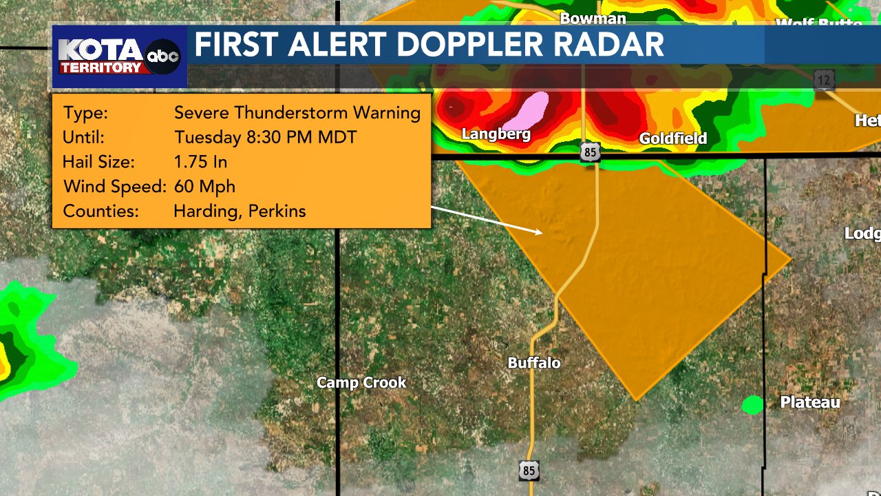 KOTA Territory Weather on Twitter "Severe Thunderstorm Warning for