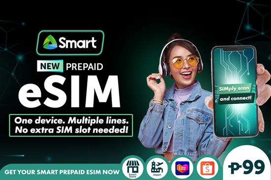 SmartNewsroom's tweet image. .@LiveSmart unveils the Philippines’ first prepaid eSIM. The eSIM allows mobile users to enjoy data, call, and text services without having to use a physical SIM. Customers only have to scan the eSIM, which comes in the form of a unique QR code. #SmarteSIM bit.ly/3rrrjd6
