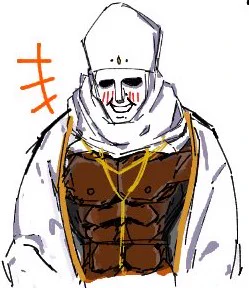 わやな先生の絵チャで変なの描きました反省はしてません、筋肉描けません 