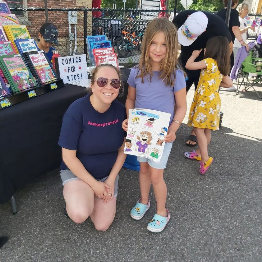 Lollipop_Comics's tweet image. A5 I make it a point to encourage kids to read, draw and make their own comics. I got a surprise from this little fan at the farmers market this weekend which was awesome! I also encourage my son to draw his own comics. #writestuff