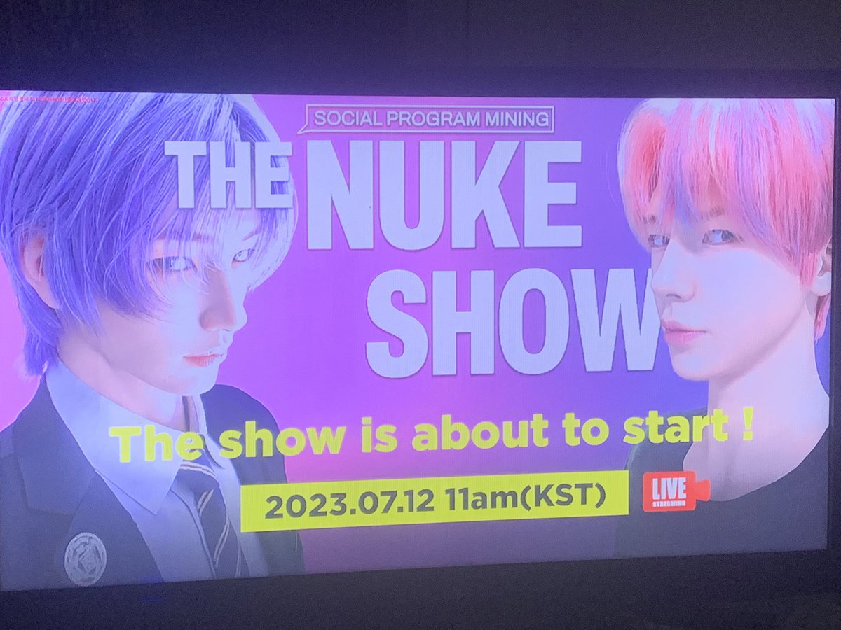LUNEALWAYS27's tweet photo. I canβt with the side eye πππππππ the criminal offense side eye , that bombastic side eye #seung #saejin #superkind #thenukeshow
#JungSaeJin #μ μΈμ§ #μΈμ§ #seung #SUPERKINDPlayer #PRID #NUKE #playsuperkind
#무λ #MOODY @PlaySUPERKIND https://t.co/WmnypdvX96