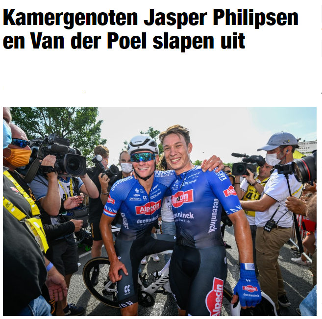 wickyentertainm's tweet photo. Dat hebben ze wel verdiend !

#Avondetappe @NOSavondetappe @mathieuvdpoel @JasperPhilipsen @Nieuwsblad_be @NOSwielrennen @AlpecinDCK https://t.co/d2NfH1IAm0