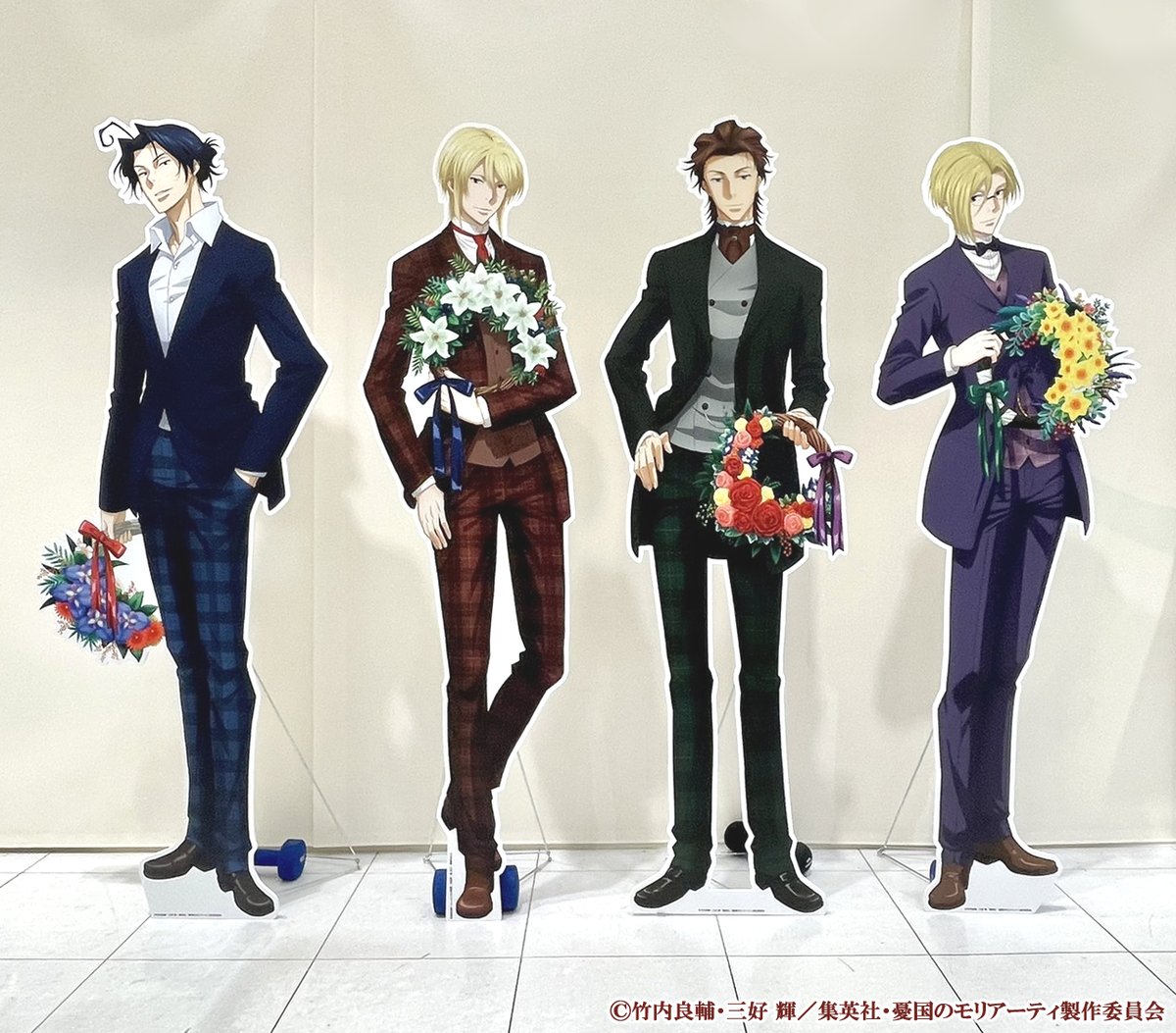憂国のモリアーティ　ウィリアム　アルバート　ルイス　シャーロック　セガコラボ TVアニメ「憂国のモリアーティ」POP UP SHOP 📣開催中📣 ＼ ウィリアム