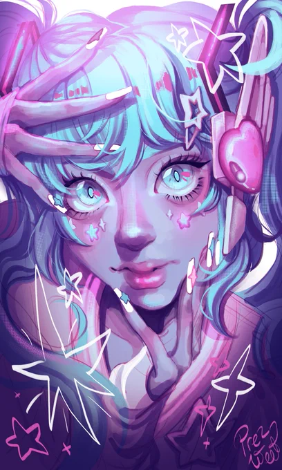 Alien Meeko #初音ミク