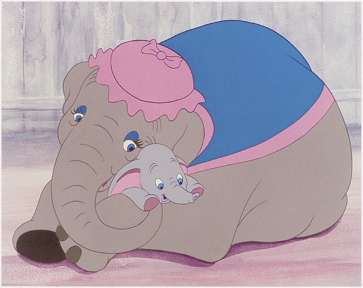 ダンボちゃん WS】赤ちゃんゾウ ダンボ【U】Dds/S104-008ヴァイスシュヴァルツ