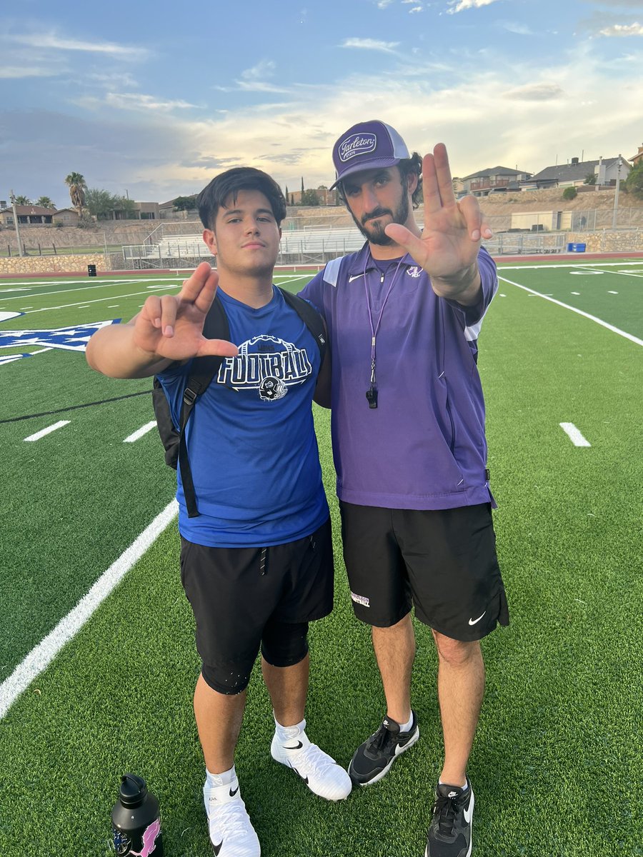 Johnny Rincon (@johnnyrincon_) on Twitter photo Today I had a lot of fun at <a href="/TarletonFB/">Tarleton State Football</a> camp today learning a lot of new things, special thanks too <a href="/FBCoachStone/">Jake Stone</a> for teaching the d-line stands,hands and foot work. Today I had a lot of fun at <a href="/TarletonFB/">Tarleton State Football</a> camp today learning a lot of new things, special thanks too <a href="/FBCoachStone/">Jake Stone</a> for teaching the d-line stands,hands and foot work.