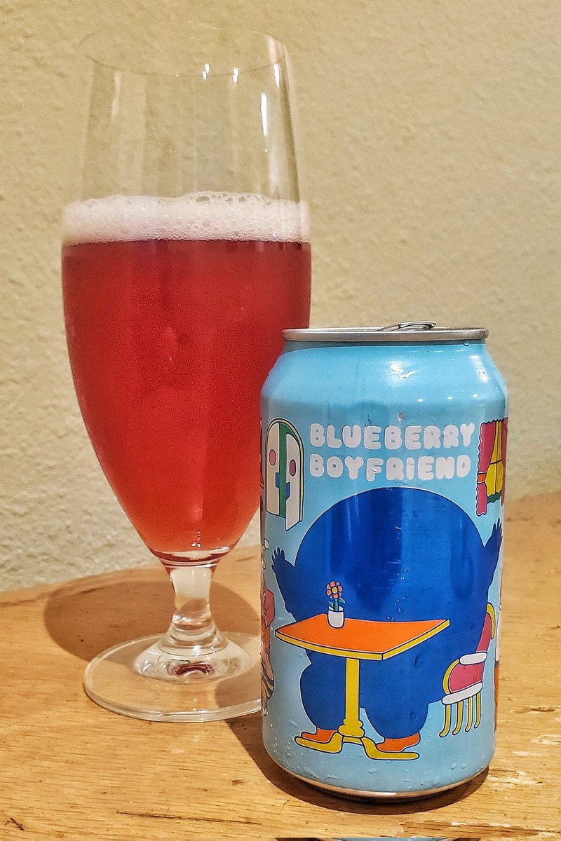 New Beer Tasting: Blueberry Boyfriend 🫐🍺

Another big win from Oklahoma's Prairie Artisan Ales! I absolutely LOVE their sour ales! Blueberry Boyfriend is sweet, tart, tangy AF and has perfectly balanced blueberry and lemon flavors. 

#beer