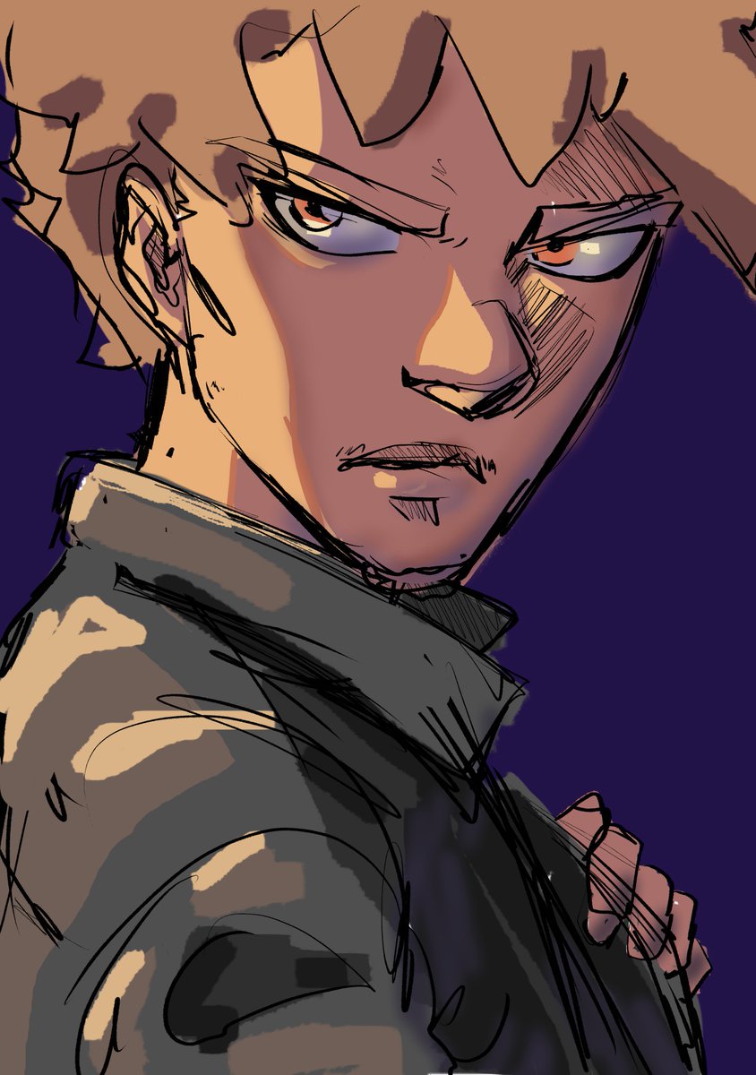 Alan warmup (I'll fnish later)

#characterdesign #digitalart #ComicArt