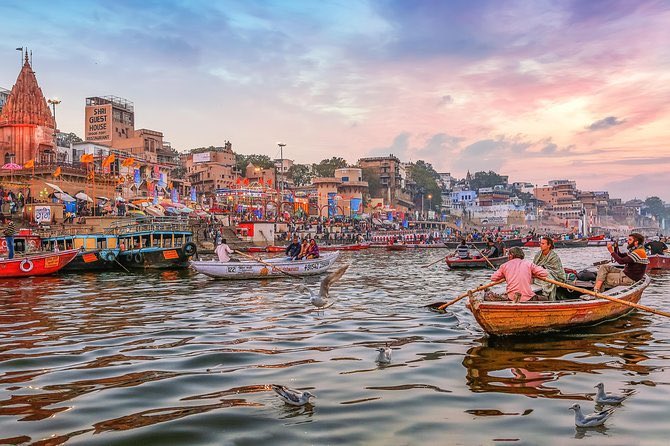 6. Boat Ride in Ganga River 