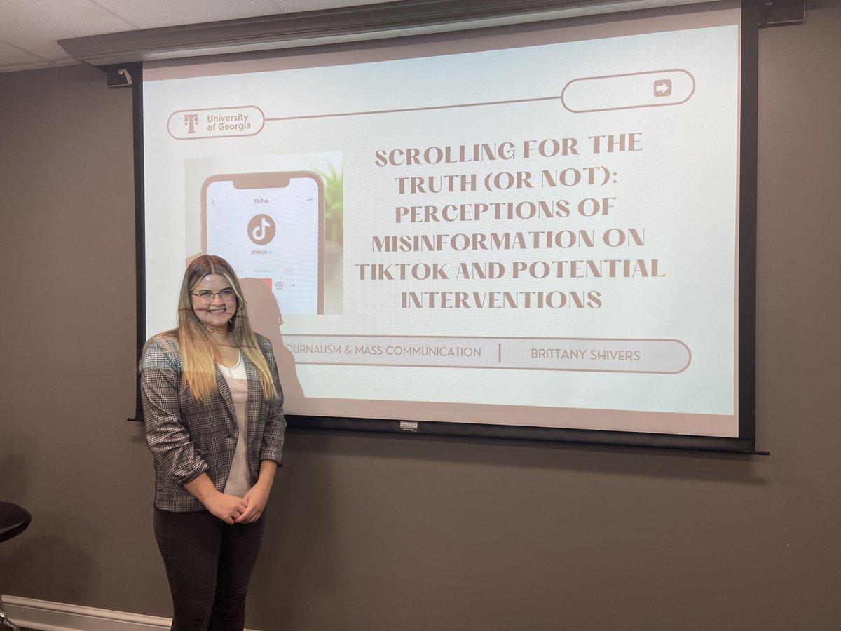 DMAClab's tweet image. Huge congratulations to lab member Brittany Shivers for successfully defending her master’s thesis today!!!

She will begin the PhD program here at @UGAGrady @ugagradygrad in August.