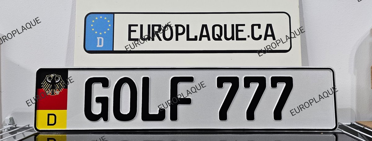 #europlaque #europlates #customplates #germanplates #companynameplate #company #car #companycarplate #volkswagenlove #volkswagencanada #volkswagengti #volkswagentuning #volkswagenlife #aircooled #aircooled_vw #mk #golftuning #vwtransporter #clubvw #clubvwgolf #vwgirls #eurokracy