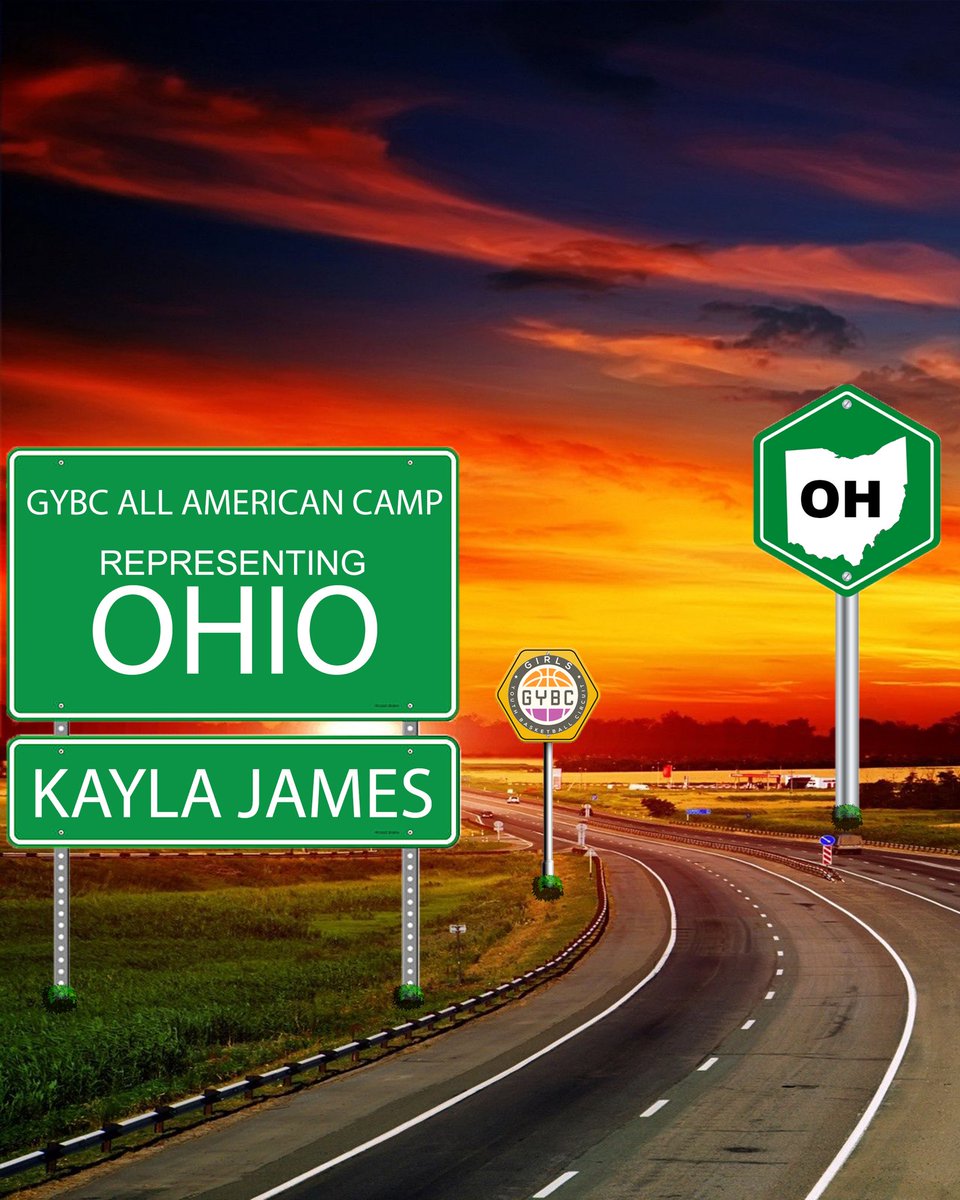 Class of 2027 (Ohio Stars) Kayla James will be REPRESENTING Ohio at the GYBC All American Camp.