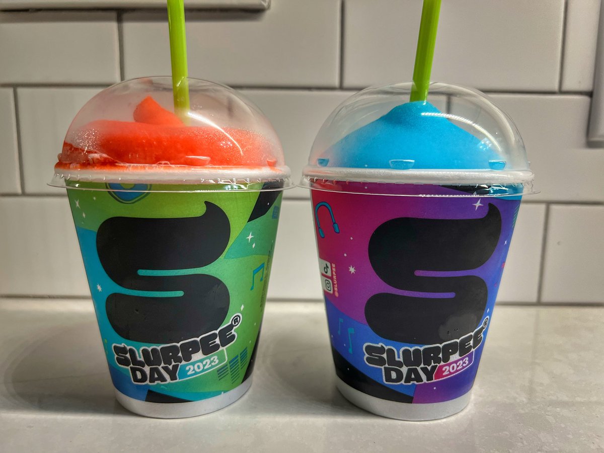 I’m a free Slurpee Day first timer. #SlurpeeDay