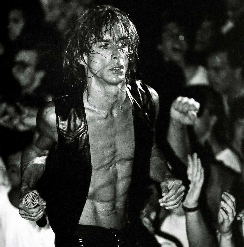 Punkrock History on Twitter "35 years ago today Iggy Pop performing at Cabaret Metro, Chicago