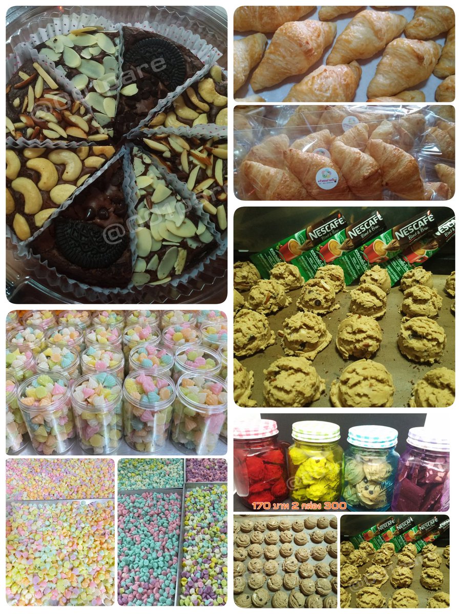 kruayamanee's tweet photo. 📣ปิดพรีรอบพิเศษ📣
ใครคิดถึงขนมเรากันอยู่บ้างน้า

🍫บราวนนี่คลีน หนุบหนับ ชุ่มฉ่ำ
🥐ครัวซองค์เนยสด หอมเนยแท้ๆ
🍪คุกกี้กาแฟ,ซอฟต์คุกกี้  เครื่องแน่น
🥖เมอแรงค์ อัลมอนด์+เม็ดมะม่วง

✳️ จัดส่งวันที่ 27 ก.ค. นะค้าา
📌📦ค่าส่งเริ่ม 50 บาท
#ตลาดนัดหวานใจ
#ครัวคุณย่ามณีByแพร
#ตลาดนัดขนม https://t.co/8knZmR7Bab