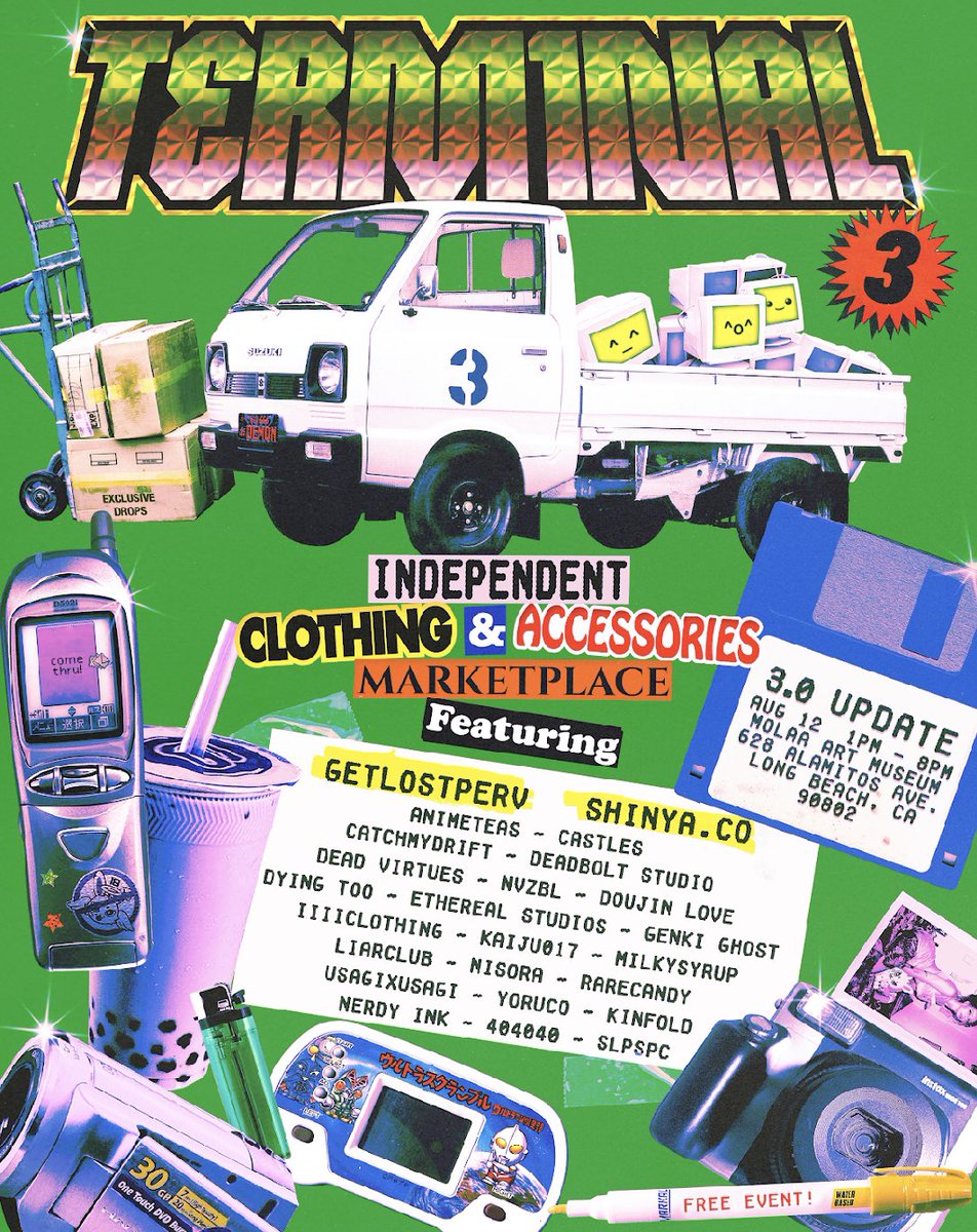 Cxstlez's tweet image. I will be at The Terminal for its 3rd year!❤️‍🔥

Booth 13 - August 12th!