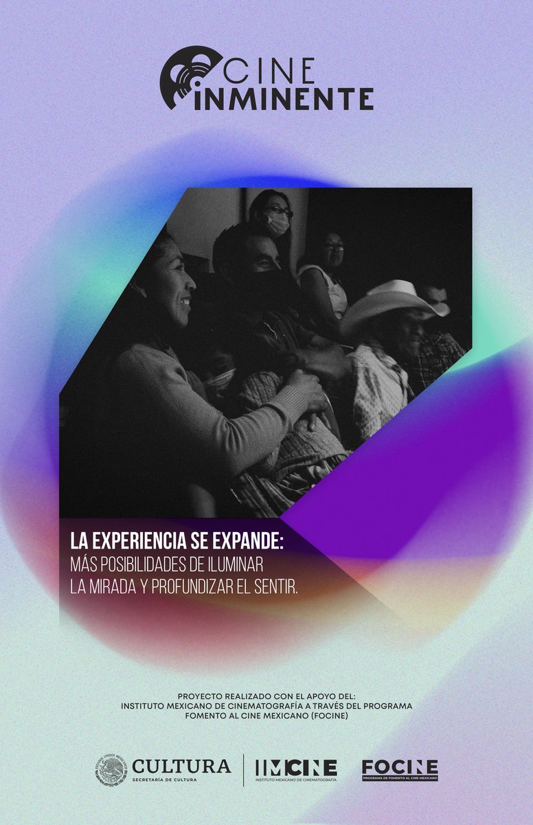 cineinminente's tweet photo. Agosto marcará la pausa en  #CineInminente para realizar la renovación total del equipo audiovisual, gracias al apoyo otorgado del programa FOCINE 2023 de @imcine. 

La experiencia se expande:
más posibilidades de iluminar la mirada y profundizar el sentir ✨

#Tehuacán #cinema https://t.co/T4gb7MV4Lg