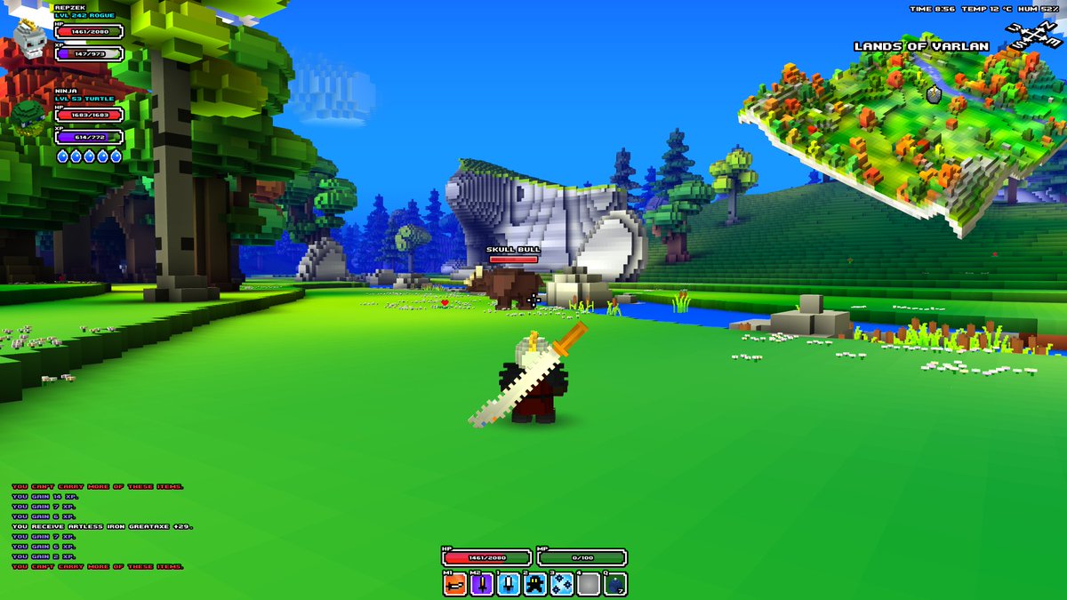 lebonpixel's tweet image. @wol_lay Back to 2013 ! :o I found this on my old hard disk ! 
What a pleasure to come back on #cubeworldalpha !

#voxel #gaming #so2013 #voxelgaming #voxelart