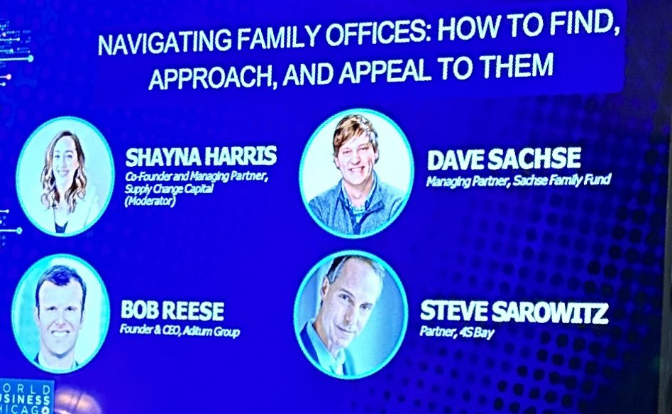 Fun time at Capital Summit today chatting about family offices who do VC. 

Awesome to see so many great people in the ecosystem in person too. 

👋 <a href="/DesireeChicago/">Desiree Vargas Wrigley</a> <a href="/EzraMoGee/">Ezra Galston</a> <a href="/Nrcoope/">Nate Cooper</a> <a href="/itsvijen/">Vijen Patel</a> <a href="/_Ariana_Vargas/">Ariana Alejandra Vargas</a> 
<a href="/TessaFlippin/">Tessa Flippin</a> <a href="/SamaraMHernandz/">Samara M Hernandez</a> <a href="/mamashayna/">Shayna Harris</a> <a href="/ethanaustin/">ethanaustin</a> and more.