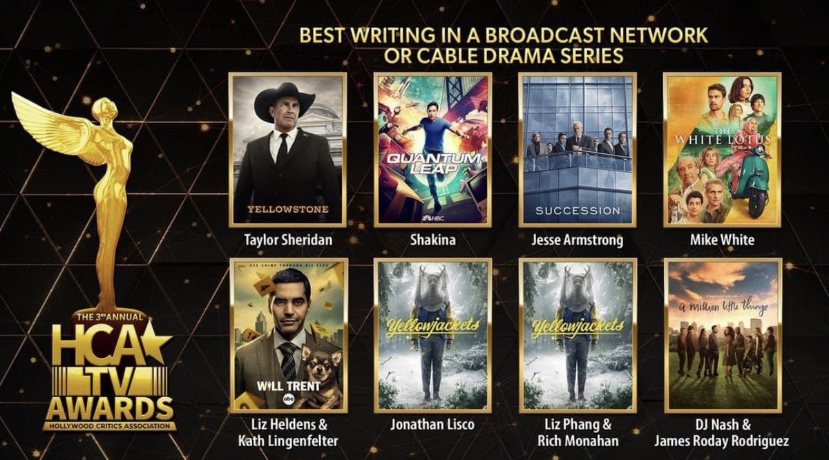 Got a text from @jamesroday telling me about some thing we were nominated for. He was vague. So grateful to have our bromance honored.