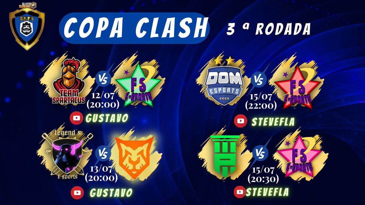 Copa clash chegou o fim! 
Agora eu quero ver quem vai passar! #copa #clash #campeonato