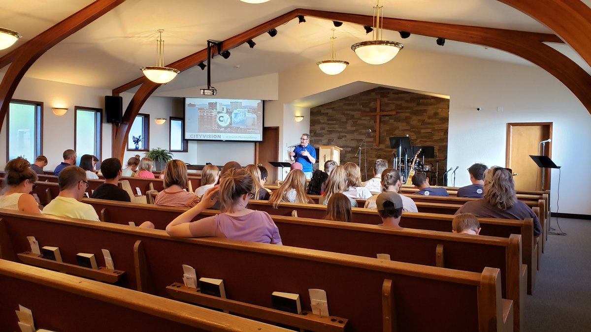 A key part of CityVision is the preaching of God's Word as we challenge young people to live on mission.