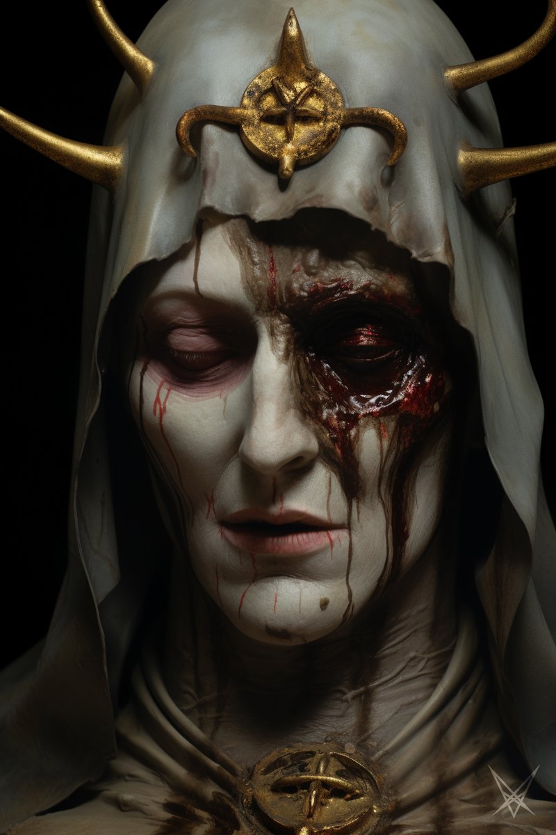 GN!! 🔥👁️

⛧Shades of Deception • Ignorance and Need Collide in Treachery⛧

#NFTArts #AIart #AiArtSociety #aiartcommunity