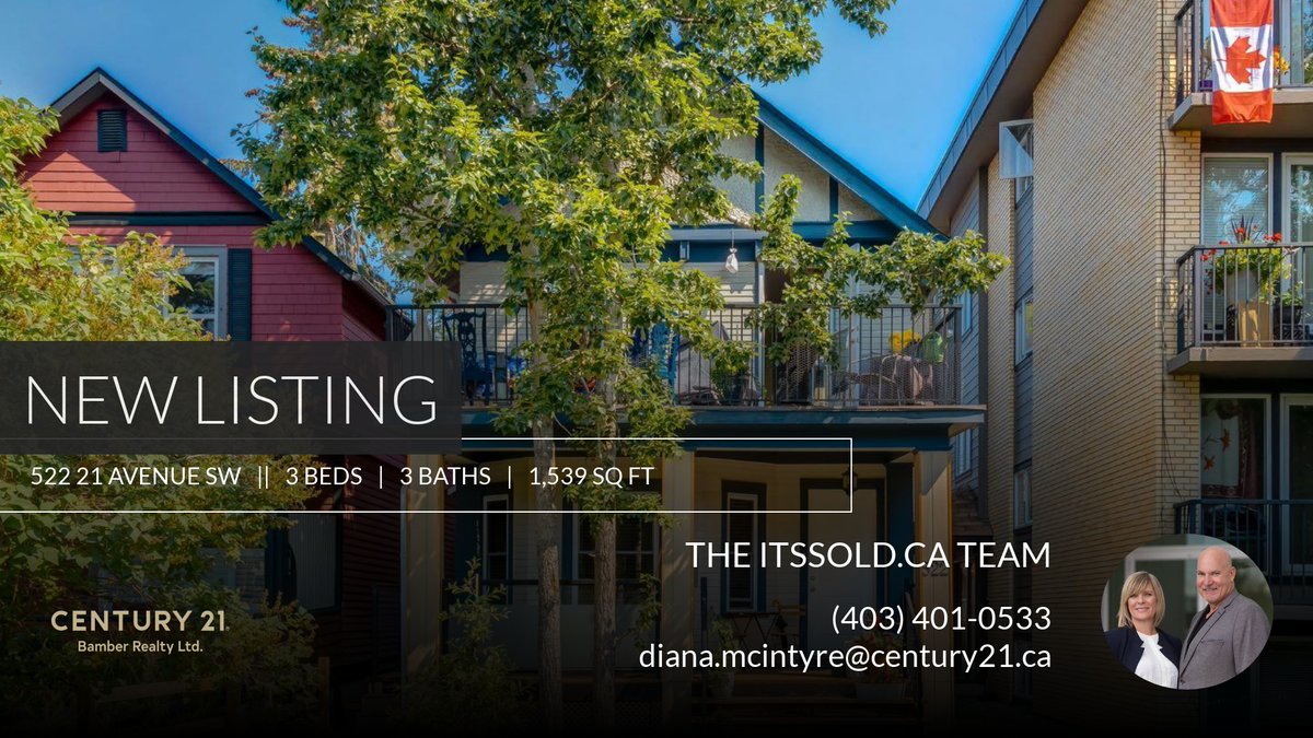 📍 New Listing 📍 Take a look at this fantastic new property that just hit the market located at 522 21 Avenue Sw in Calgary. Reach out here or at (403) 401-0533 for more information Diana McIntyre Century 21 Bamber Realty Ltd. ... homeforsale.at/522_21_AVENUE_…