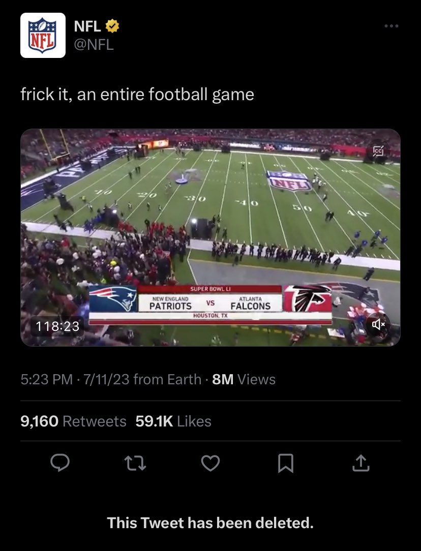 barstoolsports's tweet photo. Roger said no free games https://t.co/dfLQuJW94H