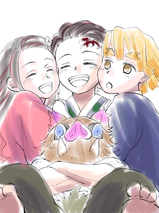 これはもうこれ以上描かないから供養あげ。いのぴが可愛くならないので…ごめんないのぴ 