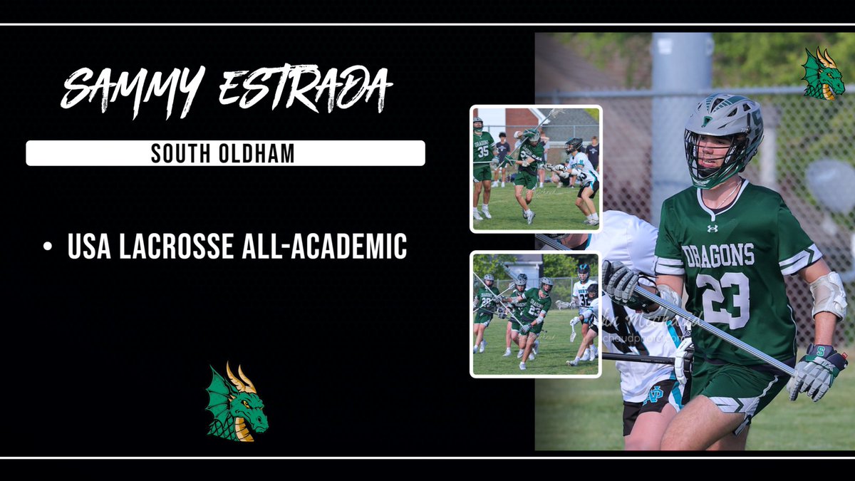 S_O_Lax's tweet photo. Congrats to our USA All-American and All-Academic selections!! S/o to @Evanmason_ and @acestrada3 on back to back selections. #southlax #wbd #LND #FutureIsBright #reloadrepeat #rentispaid #payday #greenmachine #ΣΟΕ https://t.co/a6ScPQMQ3T