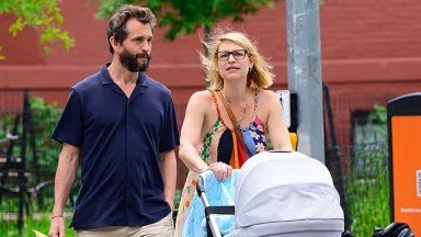 Claire gave birth to her third child with Hugh🎉! #clairedanes #hughdancy