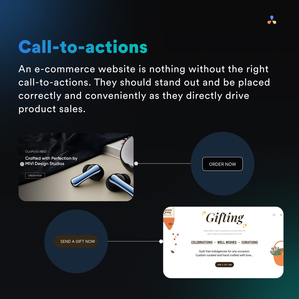 able_hq's tweet image. Good web design can subtly guide the customer to the right place and urge them to make a purchase. Visual design and design architecture play a fundamental role in website sales conversions some key visual cues can boose e-commerce sales. 
#website #websitedesign #uiuxdesign