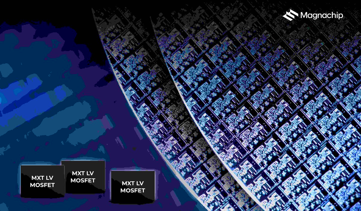 PwrElectronics's tweet image. Magnachip expands its 7th-generation MXT LV #MOSFETs lineup for #mobiledevice #batteryprotection circuits powerelectronicsnews.com/magnachip-expa…