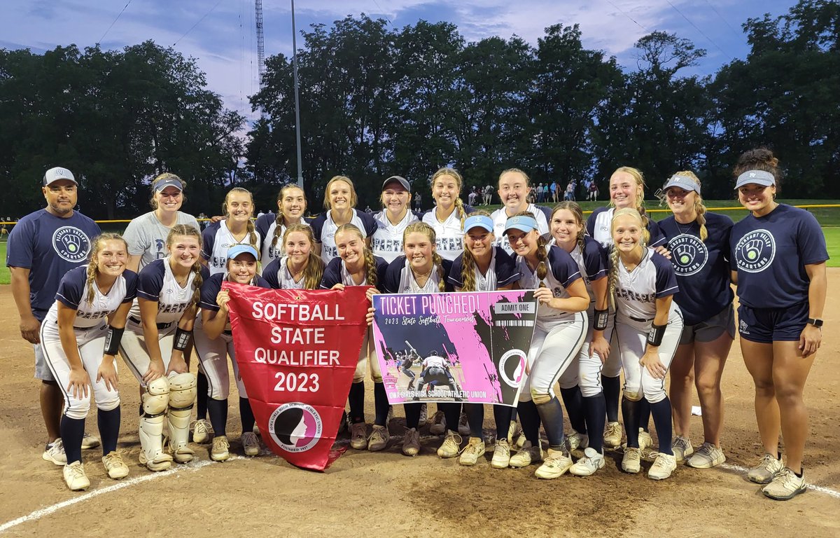 Your Pleasant Valley Spartans ARE Regional CHAMPIONS &amp; <a href="/IGHSAU/">IGHSAU</a> STATE Bound 😁 #TicketPunched #SpartanNation