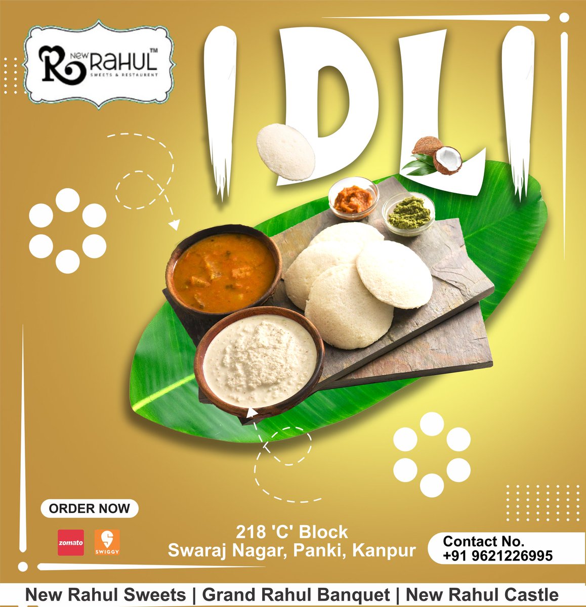 rahul_sweets's tweet photo. the ultimate comfort food! 😋👌
Order Now -

New Rahul sweets and restaurant.

Plot no 218 C Block, Swaraaj Nagar Panki, kanpur Nagar (208020) 
For hame Delivery-9621226995
. 
. 
. 
. 
#idli #southindianfood #dosa #foodie  #newrahulpanki #idlichutney #healthy https://t.co/83EHICfVoH