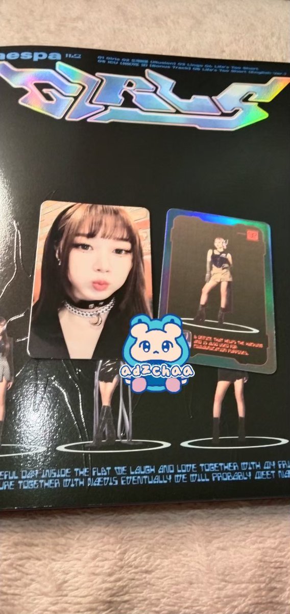 adzchaa's tweet photo. UPDATE

[ WTS - WANT TO SELL PC AESPA ESPECIALLY WINTER ]

stop collect dan mau pindahan. take all free ongkir and free binder. 
offer aja di DM.
t; pc poca photocard aespa ina karina giselle winter ningning https://t.co/M2mLMNy2AR