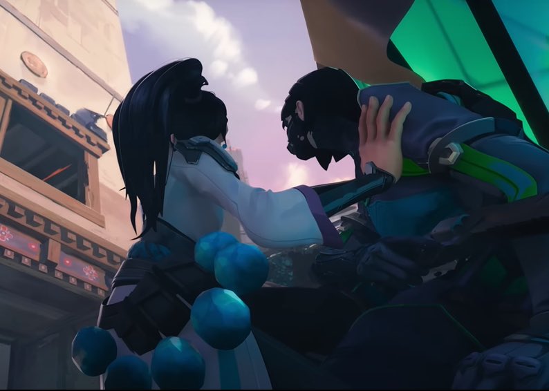 Og_Rozen's tweet photo. OKAY BUT SAGEBEAN IN THIS CINEMATIC IS WILDING https://t.co/Qj80pf54ZC
