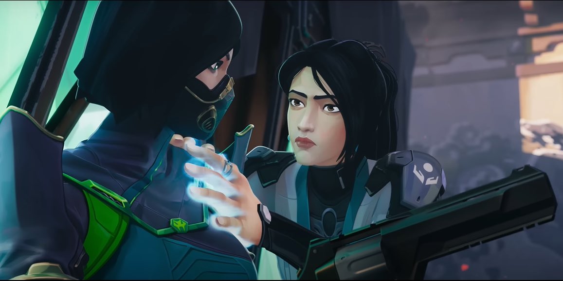 Og_Rozen's tweet photo. OKAY BUT SAGEBEAN IN THIS CINEMATIC IS WILDING https://t.co/Qj80pf54ZC