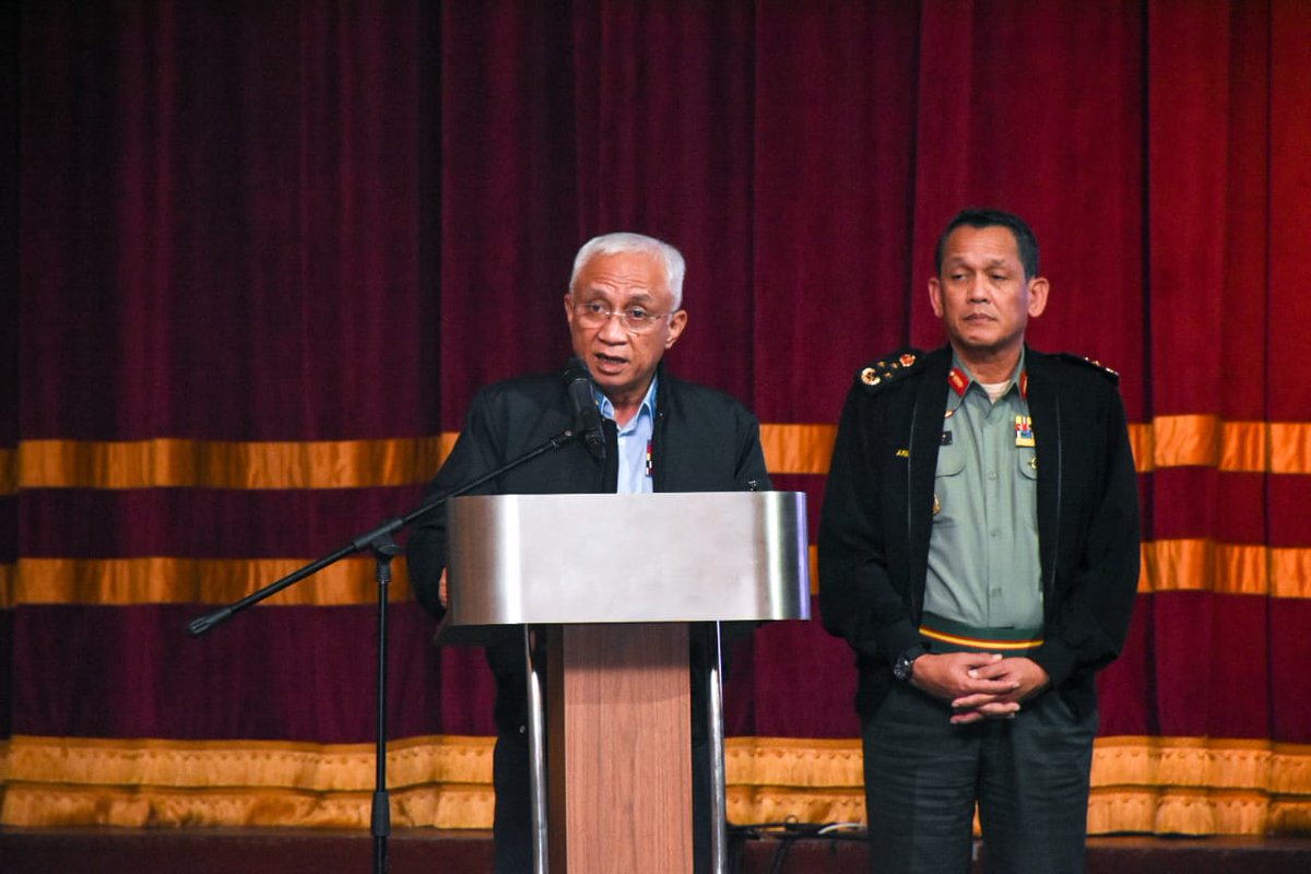 tldm_rasmi's tweet photo. Pertahan hak, lunas tanggungjawab
Mesyuarat Agung Tahunan Wisma Perwira ATM 2023 dihadiri pegawai ATM yang juga ahli wisma dan bertugas di sekitar Lembah Klang.
Lanjut di: https://t.co/MSmBSHnv8F
#MAFUpdate https://t.co/iug4Sbz3Di