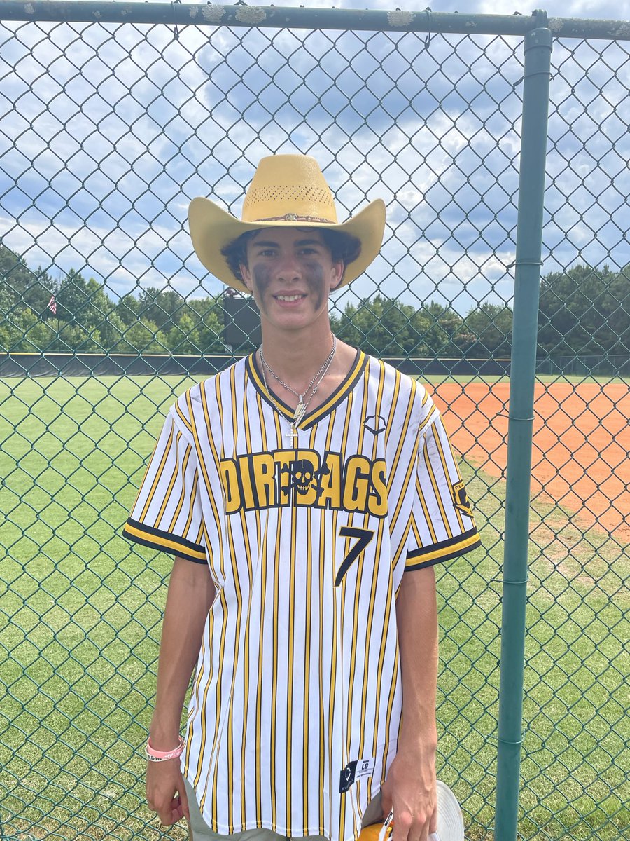 J0hnnyAnderson's tweet photo. Young @TJ_dom7 came with the boys and handled business in Atlanta. Big shutdown innings to keep us in contention #DBOTD #DBag @_thedirtbagstx https://t.co/8goRwx5wBP
