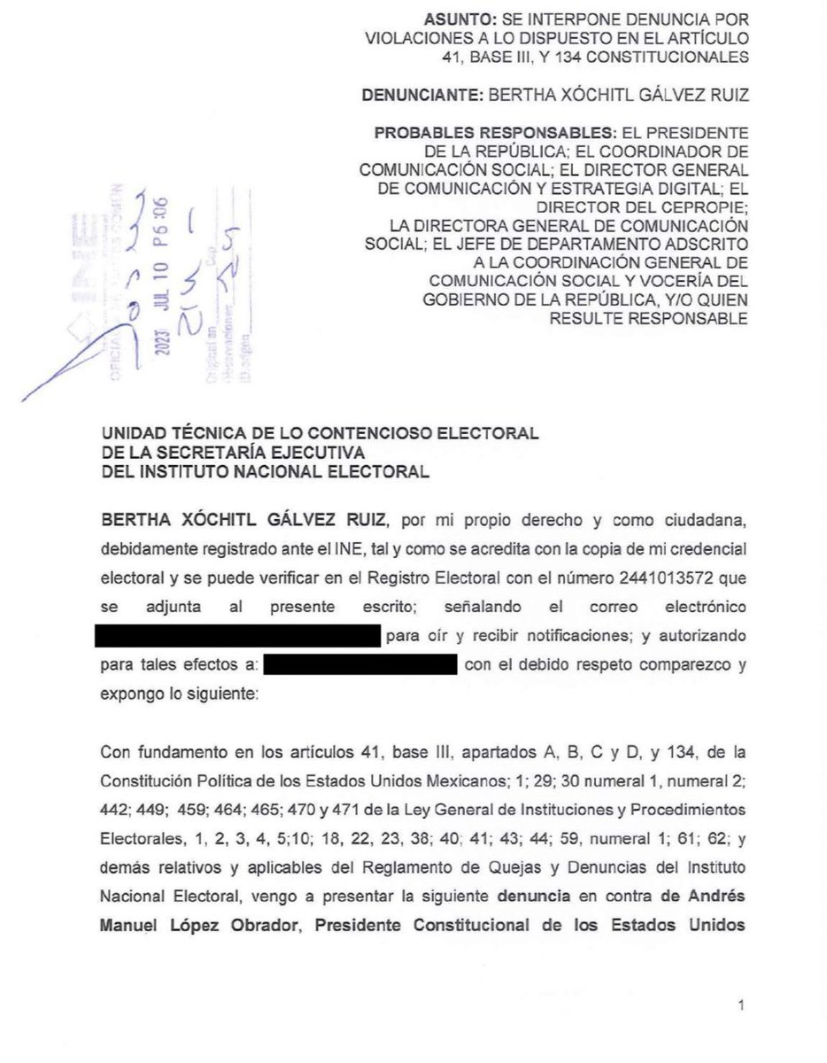 Xóchitl Gálvez Ruiz tweet media