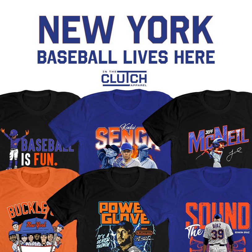 WardyNYM (@thewardynym) on Twitter photo 🚨🚨🚨 GIVEAWAY 🚨🚨🚨
RETWEET & LIKE for a chance to WIN any T-Shirt from <a href="/InTheClutchCom/">In The Clutch</a>’s #Mets Collection! 🔥
To be ELIGIBLE to WIN you MUST: ⬇️
• RT, LIKE, FOLLOW <a href="/InTheClutchCom/">In The Clutch</a> & @genymets! #LGM
Full T-Shirt Collection HERE: intheclutch.com/collections/ne… 🚨🚨🚨 GIVEAWAY 🚨🚨🚨
RETWEET & LIKE for a chance to WIN any T-Shirt from <a href="/InTheClutchCom/">In The Clutch</a>’s #Mets Collection! 🔥
To be ELIGIBLE to WIN you MUST: ⬇️
• RT, LIKE, FOLLOW <a href="/InTheClutchCom/">In The Clutch</a> & @genymets! #LGM
Full T-Shirt Collection HERE: intheclutch.com/collections/ne…