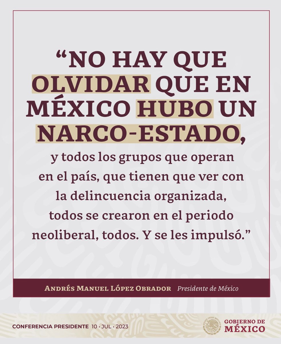 PelonGomis's tweet photo. Ayer el @GobiernoMX publicando que "no hay que olvidar que en México hubo Narco-Estado".
¡Discúlpenlos por no saber conjugar el verbo haber! 

En México HAY un 
Narco-Estado. 

La corrupción no se ha terminado y López miente TODAS las mañanas. 

¡Agitemos todos un pañuelo blanco porque el Benito Juárez wannabe ha erradicado la corrupción! 

Mascotas descerebradas del bienestar, déjense venir con sus inteligentísimos argumentos... 😂🤣